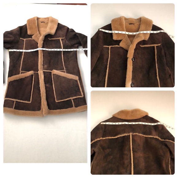 COLE HAAN REAL FUR LAMB LEATHER JACKET COAT/NWT - Picture 15 of 16